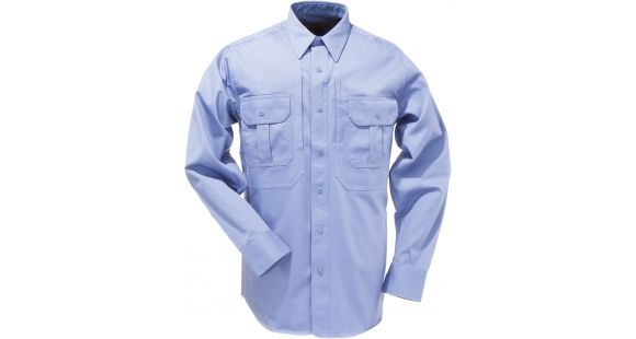 Image of 5.11 Tactical Women's Response Long Sleeve Uniform Shirt - Fire Med Blue - 4XL-S 36102-696-4XL-S