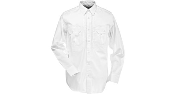 Image of 5.11 Tactical Women's Response Long Sleeve Uniform Shirt - White - S-R 36102-010-S-R