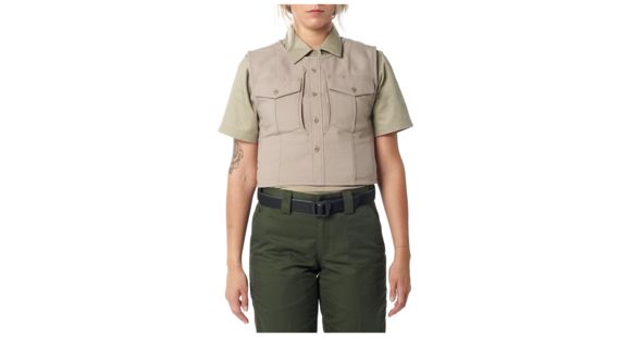 Image of 5.11 Tactical Uniform Outer Carrier Class B Shirt - Womens, Silver Tan, LR, 49031-160-L-R
