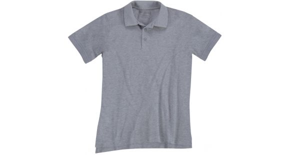 Image of 5.11 Tactical Utility S/S Polo - Womens, Heather Grey, XL, 61173-016-XL