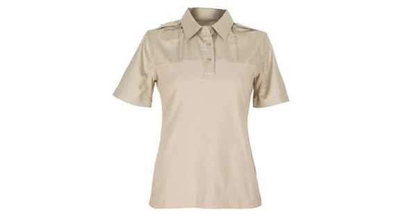 Image of 5.11 Tactical Twill PDU Class A S/S Shirt - Womens, Silver Tan, SR, 61158-160-S-R