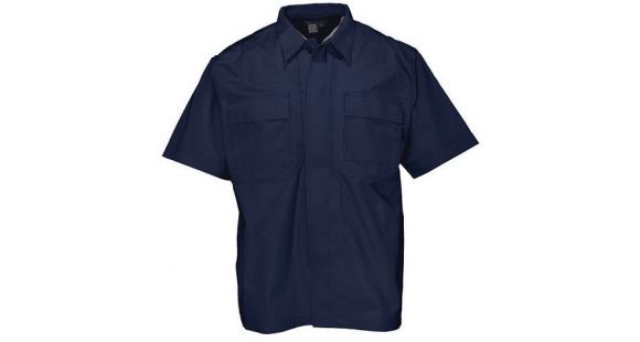 Image of 5.11 Tactical 71001 TDU Short Sleeve Ripstop Shirt, Dark Navy,Extra Large Regular