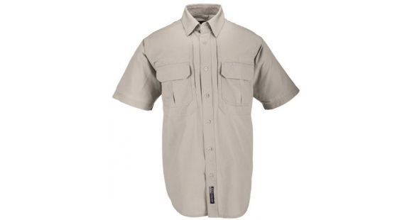 Image of 5.11 Tactical Tactical S/S Shirt - Mens, Khaki, L, 71152-055-L
