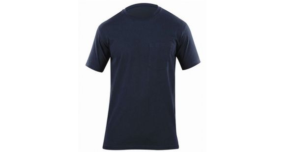 Image of 5.11 Tactical Professional Pocketed T-Shirt - Mens, Fire Navy, S, 71307-720-S