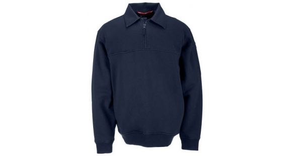 Image of 5.11 Tactical Job Tall Shirt w/Canvas Details - Mens, Fire Navy, XL, 72321T-720-XL