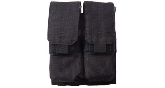 Image of 5.11 Double Mag Pouch w/ Cover 58708, Colors 5.11 Double Mag Pouch w/ Cover, Black