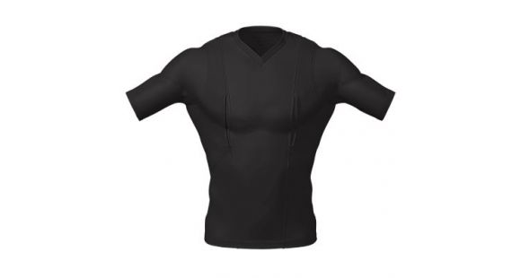 Image of 5.11 Tactical 40021 V-Neck Holster Shirt, Black, Extra Large