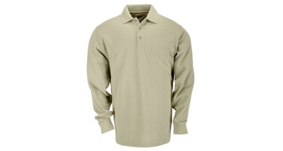 Image of 5.11 Tactical Tactical L/S Polo - Mens, Silver Tan, 3XL, 72360-160-3XL