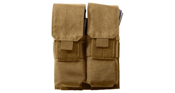 Image of 5.11 Tactical Stacked Double Magazine Pouch, Nylon - AR-15, Flat Dark Earth