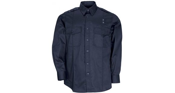 Image of 5.11 Tactical Taclite PDU L/S A-Class Shirt - Mens, Midnight Nvy, LT, 72365-750-L-T