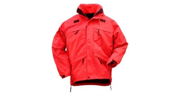 Image of 5.11 Tactical 3-in-1 Waterproof Parka - Men's, Range Red, 2XL, 48001-477-2XL