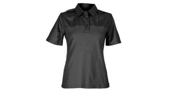 Image of 5.11 Tactical Twill PDU Class A S/S Shirt - Womens, Black, XLT, 61158-019-XL-T