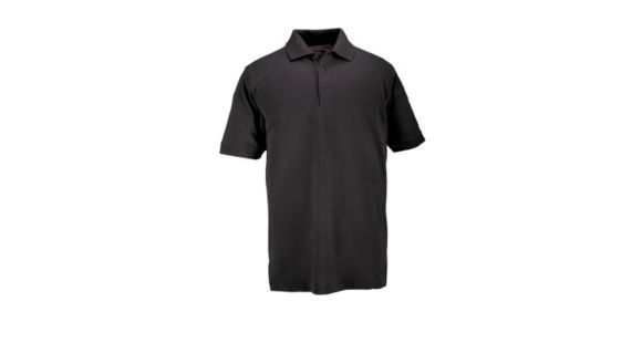 Image of 5.11 Tactical Professional Short Sleeve Polo - Men's, Small, Regular, Black, 41060-019-S