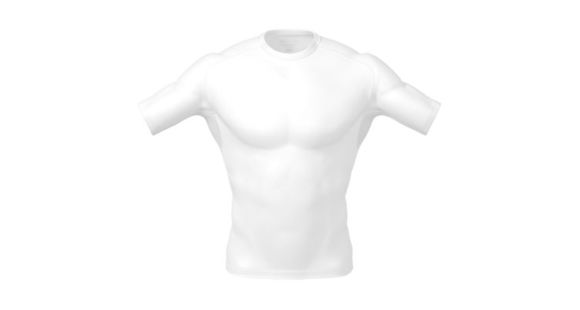 Image of 5.11 Tactical Tight Crew Short Sleeve Shirt - Men's, 2XL, White, 40005-010-2XL