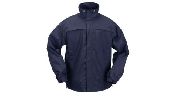 Image of 5.11 Tactical Tac Dry Rain Shell - Mens, Dark Navy, L, 48098-724-L