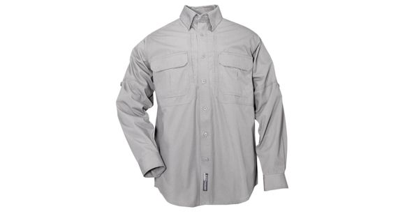 Image of 5.11 Tactical Tactical L/S Shirt - Mens, Grey, XL, 72157-029-XL