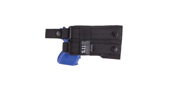 Image of 5.11 Tactical LBE Compact Holster, R/H, Black, 1 SZ, 58828-019-1 SZ
