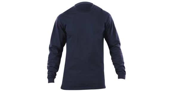 Image of 5.11 Tactical Station Wear L/S T-Shirt - Mens, Fire Navy, 3XL, 40052-720-3XL
