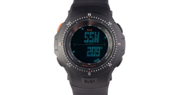 Image of 5.11 Tactical Field Ops Waterproof Uni-Directional Bezel Watch, Black 59245-019