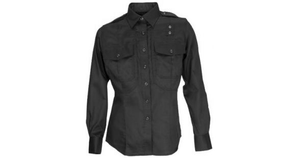Image of 5.11 Tactical Twill PDU Class B L/S Shirt - Womens, Black, SR, 62065-019-S-R
