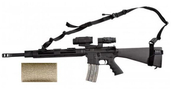 Image of 5.11 Tactical VTAC One Size Fits All Two-Point Sling, No Padding, Sandstone 59120-328-1 SZ