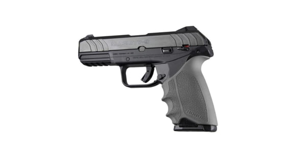 Image of Hogue Handall Beavertail Grip Sleeve, Ruger Security 9, Slate Grey, 17702