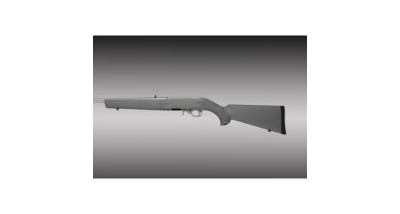 Image of Hogue Ruger 10-22 Rubber Overmolded Stock with Standard Barrel Channel, Slate Grey, 22202