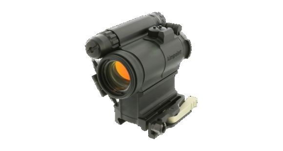 Image of DEMO, Aimpoint CompM5 Red Dot Reflex Sight, 2 MOA Dot Reticle, w/ LRP Mount & Spacer, Black, Semi Matte, Anodized, 200386