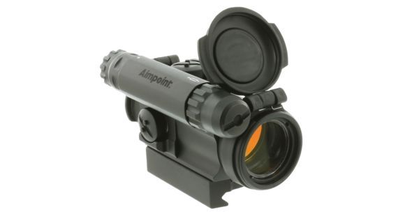 Image of DEMO, Aimpoint CompM5 Red Dot Reflex Sight, 2 MOA Dot Reticle, w/ Picatinny Mount, Black, Semi Matte, Anodized, 200350