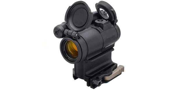 Image of Aimpoint CompM5 Red Dot Reflex Sight 1x18mm, 2 MOA Dot Reticle, w/ LRP Mount &amp; Spacer, Black, Semi Matte, Anodized, 200386