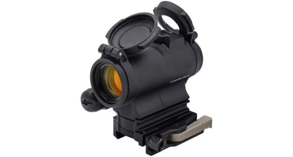 Image of Aimpoint CompM5s Red Dot Reflex Sight 1x18mm, 2 MOA Dot Reticle, w/ LRP Mount &amp; Spacer, Black, Semi Matte, Anodized, 200500