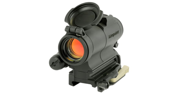 Image of Demo, Aimpoint CompM5s Red Dot Reflex Sight, 2 MOA Dot Reticle, w/ LRP Mount &amp; Spacer, Black, Semi Matte, Anodized, 200500-DEMO