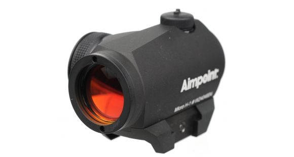 Image of Aimpoint Micro H-1 2MOA Waterproof Red Dot Sight w/Blaser QD Mount, Matte Black 11910