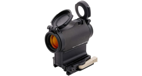 Image of Aimpoint Micro T-2 Red Dot Sight, 1x18mm, 2 MOA, Aimpoint LRP Mount, Black, 200198