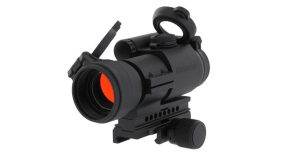 Image of Demo, Aimpoint PRO - Patrol Rifle Optic - Red Dot Reflex Sight, 2 MOA Dot Reticle, w/ QRP2 Mount &amp; Spacer, Black, Semi Matte, Anodized, 12841-DEMO
