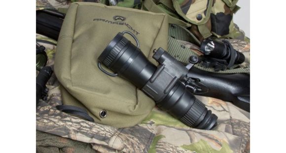 Image of Armasight Avenger QS Night Vision Monocular 3X Magnification Gen 2Plus Quick Silver White Phosphor, Black NSMAVENGE3QGDI1