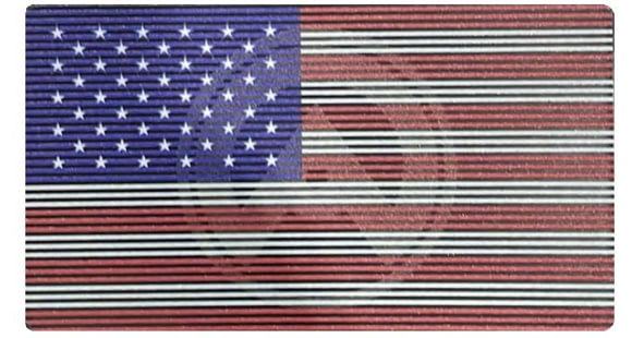 Image of Armasight Dual IR Patch, US Flag, 5x9cm, Red/White/Blue, Single, AGPCUSM001