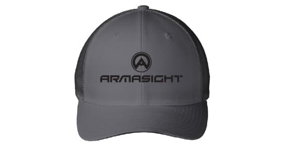 Image of Armasight Logo FlexFit Mesh Back Hat, Graphite, Large/Extra Large, AAHAFMGLXX