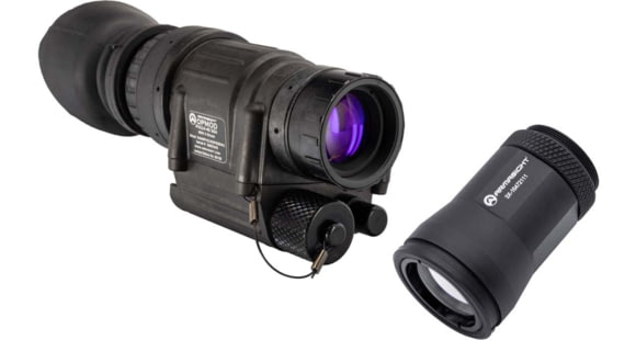 Image of Refurbished, Armasight OPMOD PVS-14 Night Vision 1x26mm Monocular w/ 3x Magnifier, Gen 3, 72-81 lp/mm, Black, NAMPVS14OPG9D41
