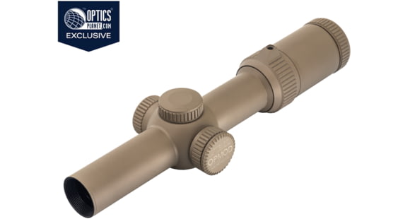 Image of Atibal OPMOD XP8 Mirage Exclusive Rifle Scope w/ Rapid View Lever, 1-8x24mm, 30mm Tube, Second Focal Plane, TDR BDC Reticle, FDE, AT-XP8-OPMOD-S