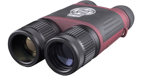 Image of ATN BinoX THD 4.5-18x, 384x288, 50mm, Thermal Binocular w/Video Recording, Wi-Fi, GPS, Smartphone Control via App, Red/Black TIBNBXH384A