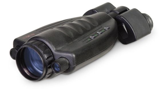 Image of ATN Night Shadow 5x Night Vision Binoculars, 2I Generation System, 40-45 lp/mm Resolution - NVBNNSDW2I