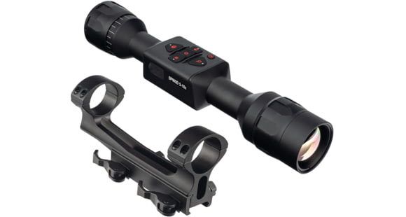 Image of USED ATN OPMOD Thor LT 320 Thermal Imaging Rifle Scope, 5-10x, 50mm, 320x240 pixels, w/ Exclusive Reticle and ATN Quick Detach Mount, Black, TIWSTLT350O, EDEMO1