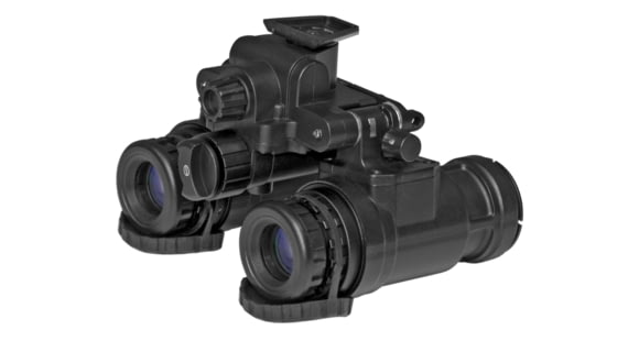 Image of ATN PS31-2 Dual Tube Night Vision Goggle/Binocular BNVD 51 FOV, Gen 2+, 60-64lp/mm - P43 Green Phosphor, Black, NVGOPS3152G