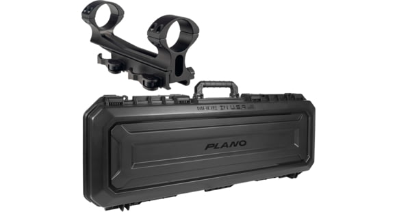 Image of ATN Scope Mounting System Quick Detach 1-PC Base and Ring Combo &amp; Plano Molding All Weather Rifle Case