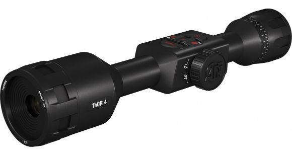 Image of ATN ThOR 4 Thermal Smart HD Rifle Scope, 1.25-5x19mm, 30mm Tube, Black, TIWST4381A
