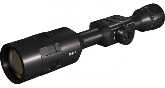 Image of DEMO, ATN ThOR 4, 640x480 Sensor, 4-40x Thermal Smart HD Rifle Scope w/WiFi, GPS, Black, TIWST4644A