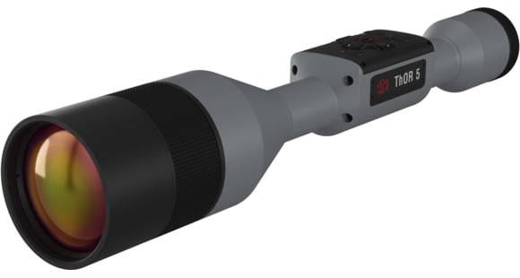 Image of ATN Thor 5 5-40x 640x480 12 Micron Smart HD Thermal Rifle Scope, 30mm Tube w/ Gen 5 Sensor, Wolf Grey, TIWST5675AWG