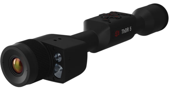 Image of DEMO, ATN Thor 5 LRF 4-16x 320x240 12 Micron Smart HD Thermal Rifle Scope, 30mm Tube w/ Gen 5 Sensor, Multiple Patterns &amp; Color Options Reticle, Black, TIWST5325LRF