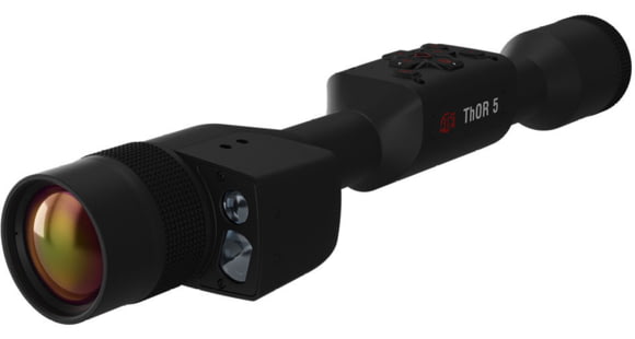 Image of ATN Thor 5 LRF 4-32x 640x480 12 Micron Smart HD Thermal Rifle Scope, 30mm Tube w/ Gen 5 Sensor, Multiple Patterns &amp; Color Options Reticle, Black, TIWST5650LRF